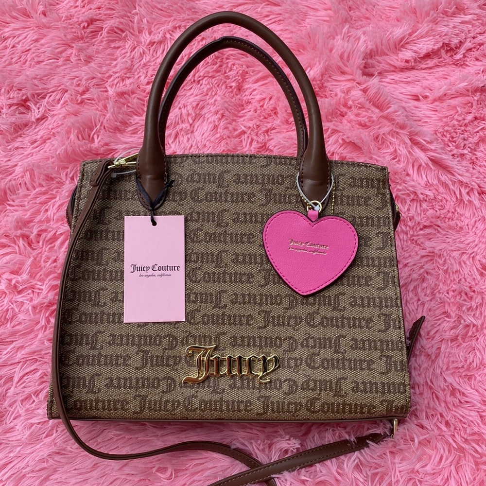 💖 Juicy Couture Chestnut Chino Ladylike Satchel💖